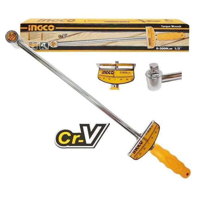 Ingco HPTW300N1 Torque Wrench 300Nm 1/2 Ingco HPTW300N1 Torque Wrench 300Nm 1/2